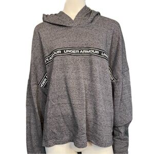 Under Armor 2X Gray Hooded Top #1100